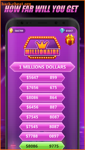 Trivia Millionaire: General knowledge Quiz Game screenshot