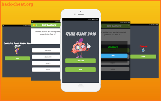 Trivia Quiz Game 2018 screenshot