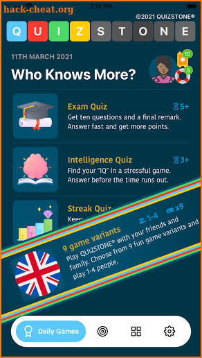 Trivia Quiz Genius + screenshot