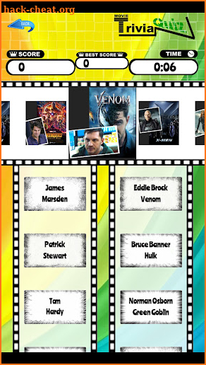 trivia quiz movie actors screenshot