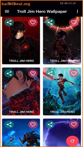 Troll Jim Hero Wallpaper screenshot