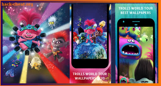 Trolls World Tour Lockscreen Wallpaper screenshot