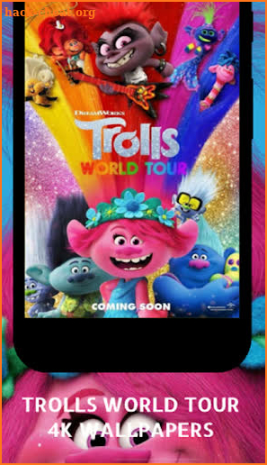 Trolls World Tour Lockscreen Wallpaper screenshot