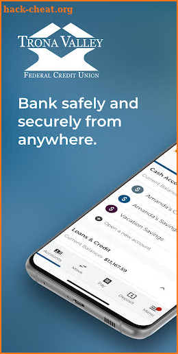 Trona Valley Mobile Banking screenshot