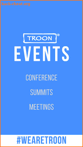 Troon EVENTS screenshot