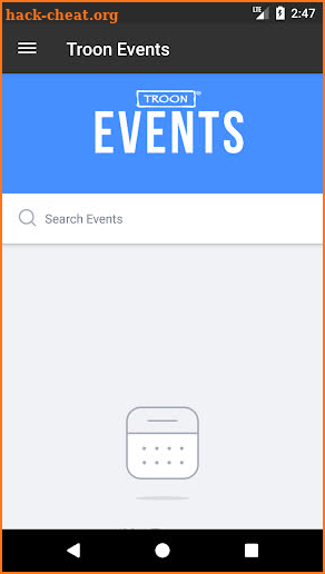 Troon EVENTS screenshot