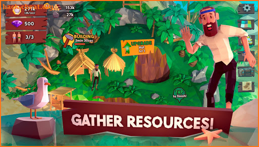 Tropic Empire - Idle Builder Adventure screenshot