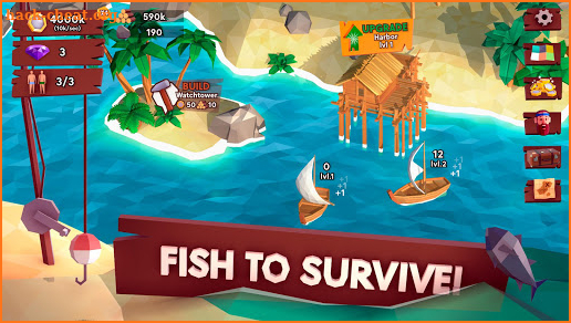Tropic Empire - Idle Builder Adventure screenshot