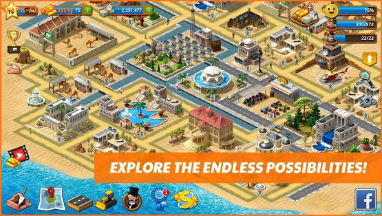 Tropic Paradise Sim: Town Building City Island Bay screenshot
