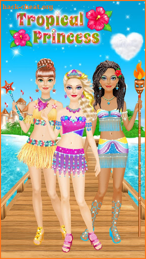 🌸 Tropical Princess Makeover screenshot