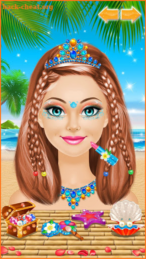 🌸 Tropical Princess Makeover screenshot