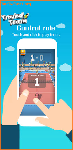 Tropical Tennis screenshot