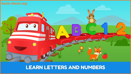 Troy the Letters & Numbers Train: Preschool Lesson screenshot