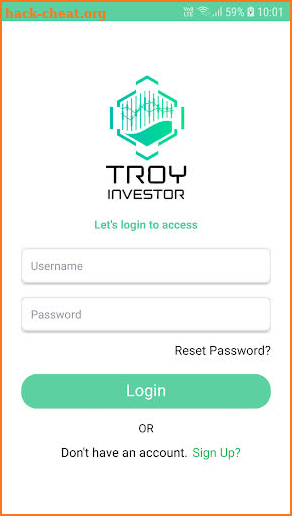 Troyinvestor: crypto wallet screenshot