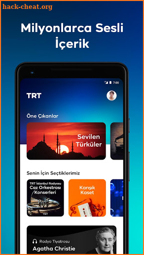 TRT Dinle: Music & Radio screenshot