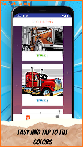 Truck - Adult Coloring Pages screenshot