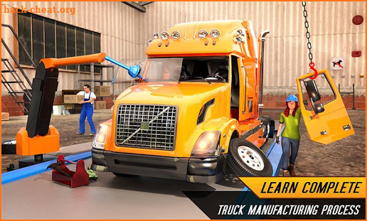 Truck Builder Auto Repair Mechanic Simulator Games screenshot