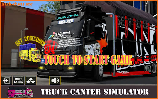Truck Canter Simulator Indonesia 2020 - Anti Gosip screenshot