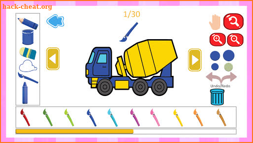 Truck Coloring Book screenshot