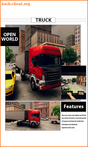 Truck Driver Simulator : Europe Parking screenshot