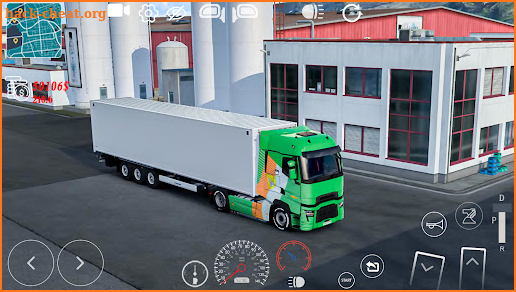 Truck Driving Games City Truck screenshot
