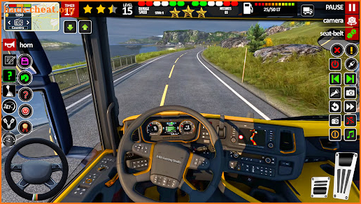 Truck Driving Mega Truck Game screenshot
