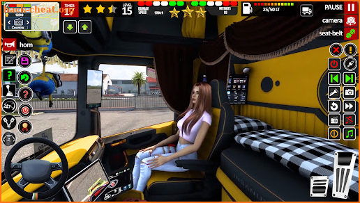 Truck Driving Mega Truck Game screenshot