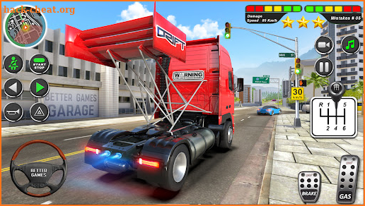 Truck Games - Driving School screenshot