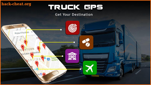 Truck GPS Navigation & Maps screenshot