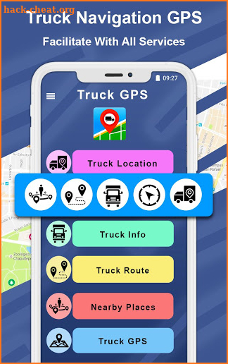 Truck GPS – Navigation, Directions, Route Finder screenshot