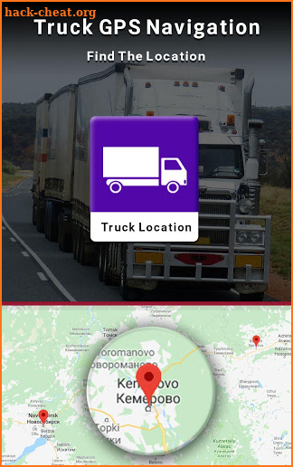 Truck Gps Navigation Free Offline screenshot
