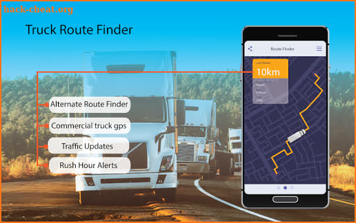 Truck GPS Navigation Offline, GPS For Truckers screenshot