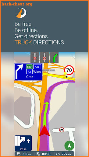 Truck GPS Navigation Pro by Directions (est. 1996) screenshot