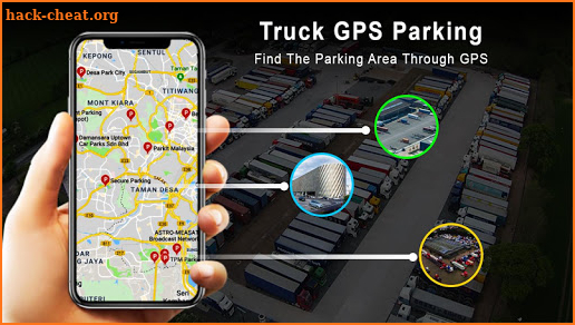 Truck GPS Parking Locator – Find Parkings & Stops screenshot