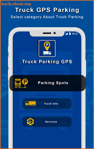 Truck GPS Parking Locator – Find Parkings & Stops screenshot