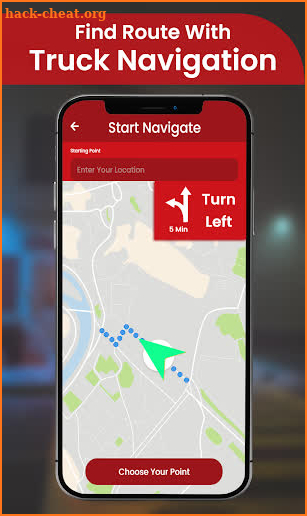 Truck GPS Route & Navigation screenshot