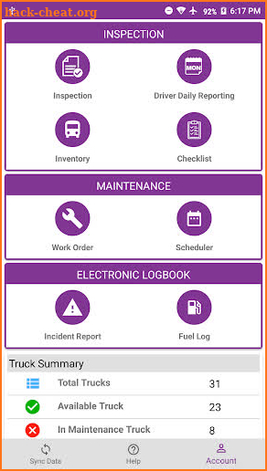 Truck Inspection and Maintenance App (CMMS, DVIR) screenshot