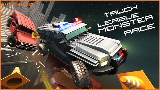 Truck League Monster Race - 3D Dirt Track Racing screenshot
