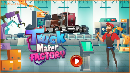 Truck Maker Factory: Build Car, Buses in Garage screenshot