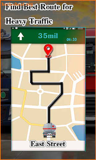 Truck Navigator : Truck Gps Navigation 2018, Free screenshot