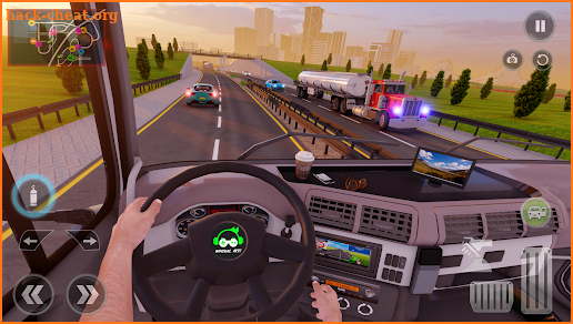 Truck Racing Car Driving Games screenshot