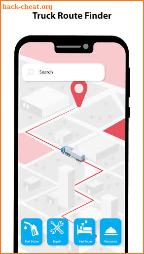 Truck Route Navigation - Maps, Directions screenshot