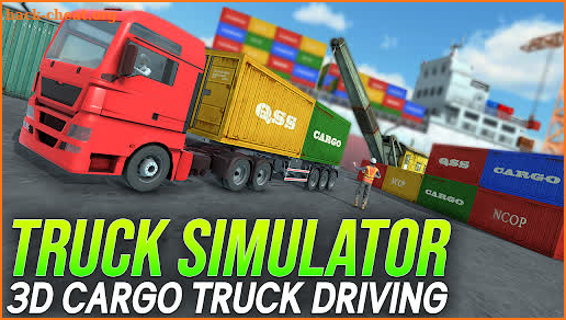Truck Simulator 3D - Cargo Truck Driving Games screenshot