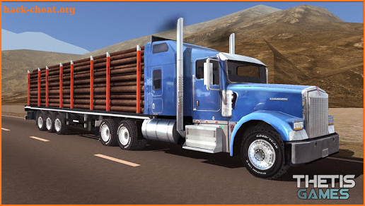 Truck Simulator America 2 Free screenshot