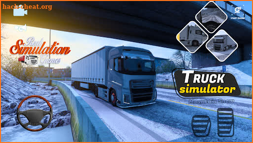 Truck Simulator Euro Snow screenshot