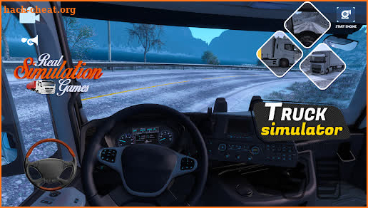 Truck Simulator Euro Snow screenshot