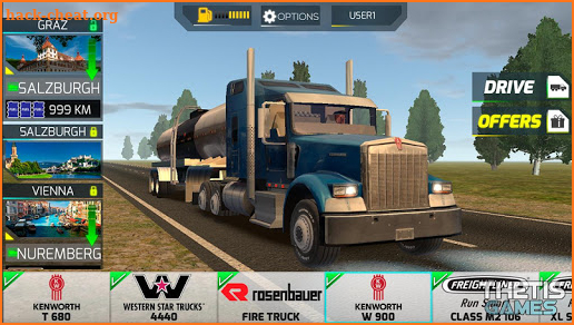Truck Simulator Europe 2 HD screenshot