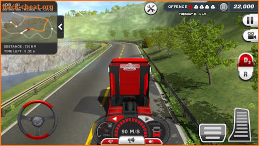 Truck Simulator game screenshot