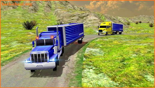 Truck Simulator Mountain Climb: USA Offroad Games screenshot