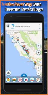 Truck Stops, Truck Navigation, GPS - Road Hunter screenshot